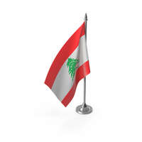 Table Flag Lebanon PNG & PSD Images