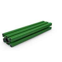 Aluminium Profile Green PNG & PSD Images