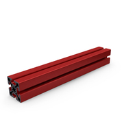 Aluminium Profile Red PNG & PSD Images
