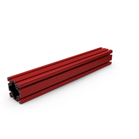 Aluminium Profile Red PNG & PSD Images