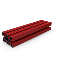 Aluminium Profile Red PNG & PSD Images