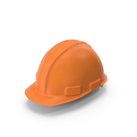 Orange Construction Safety Helmet PNG & PSD Images