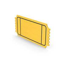 1 Empty Ticket Color PNG & PSD Images