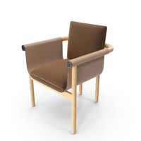 Totu Wood Armchair PNG & PSD Images