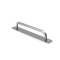 Door Handle Long Side Chrome PNG & PSD Images