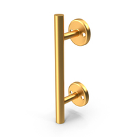 Door Handle Gold PNG & PSD Images