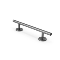 Door Handle Long Side Black PNG & PSD Images