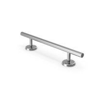 Door Handle Long Side Chrome PNG & PSD Images