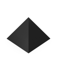 Black Pyramid Shape PNG & PSD Images