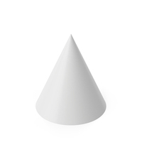 White Cone PNG & PSD Images