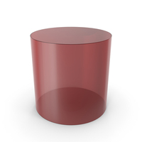Glass Red Cylinder PNG & PSD Images