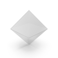 Glass Octahedron PNG & PSD Images