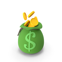 Dollars Bag PNG & PSD Images