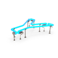 Blue Neon Letter Y PNG & PSD Images