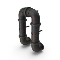 Steampunk Pipes Old PNG & PSD Images