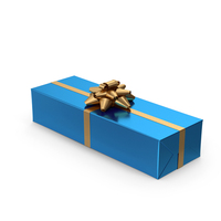 Blue Gift Box PNG & PSD Images