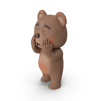 Despairing Bear Pose PNG & PSD Images