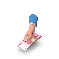 China 100 Yuan Lot Giving Hand Money PNG & PSD Images