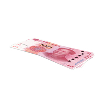 China 100 Yuan notes Ground Money PNG & PSD Images