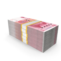 Currency China 100 Yuan Lot Bill Money PNG & PSD Images