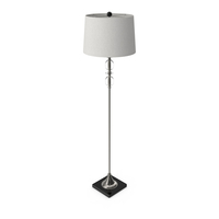 Portsmouth Floor Lamp Metallic PNG & PSD Images