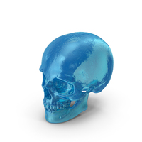 Skull Blue PNG & PSD Images