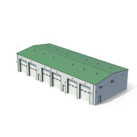 Green Industrial Building PNG & PSD Images