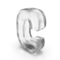 Ice Letter C PNG & PSD Images