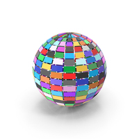 Abstract Ball Different Coloured Icon PNG & PSD Images