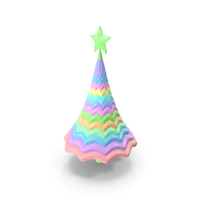 Christmas Tree Multi Colored Icon PNG & PSD Images