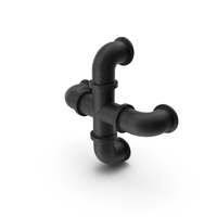 Steampunk Pipes Painted PNG & PSD Images