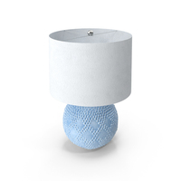 Sireli Table Lamp Blue PNG & PSD Images