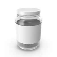 Large Glass Jar Mockup PNG & PSD Images