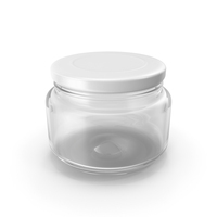 Small Glass Jar With Lid PNG & PSD Images
