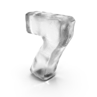 Ice Number 7 PNG & PSD Images