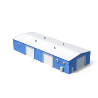 Blue Warehouse PNG & PSD Images