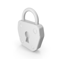 Stylized Padlock PNG & PSD Images