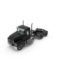 Straight Truck Black Simplified PNG & PSD Images