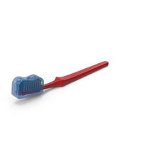 Manual Toothbrush With Case Closed PNG & PSD Images