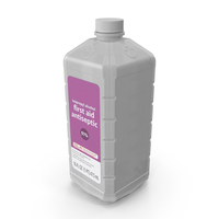 Plastic Medicine Bottle First Aid Antiseptic Liquid 16 Fl Oz PNG & PSD Images