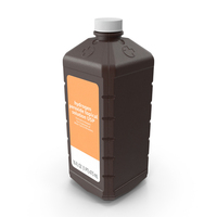 Plastic Medicine Bottle Hydrogen Peroxide 16 Fl Oz PNG & PSD Images