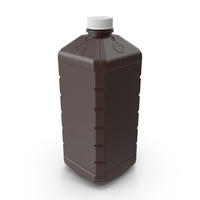 Plastic Pharmaceutical Container Brown PNG & PSD Images