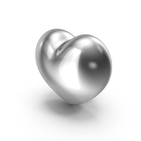 Silver Heart PNG & PSD Images