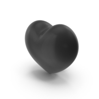 Black Heart PNG & PSD Images