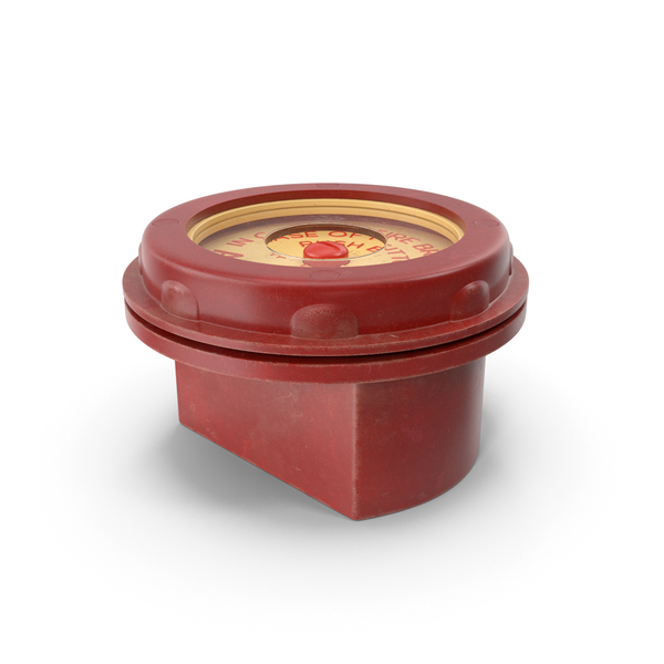 Vintage Alarm Red Button PNG & PSD Images