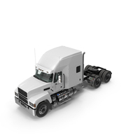 Heavy Duty Truck 2025 White Simplified PNG & PSD Images
