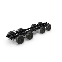 Heavy Duty Chassis For Self Propelled Howitzer Machine PNG & PSD Images