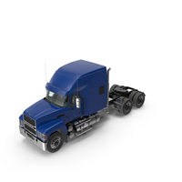 Mack Tractor 2025 Blue PNG & PSD Images
