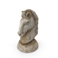 Decorative Horse Head Sculpture PNG & PSD Images