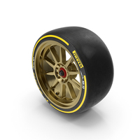 F1 Pirelli 18 Inch Medium Tyre PNG & PSD Images